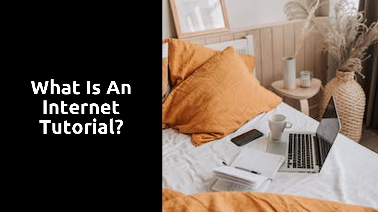 What is an Internet tutorial?