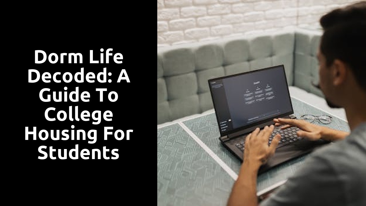 Dorm Life Decoded: A Guide to College Housing for Students