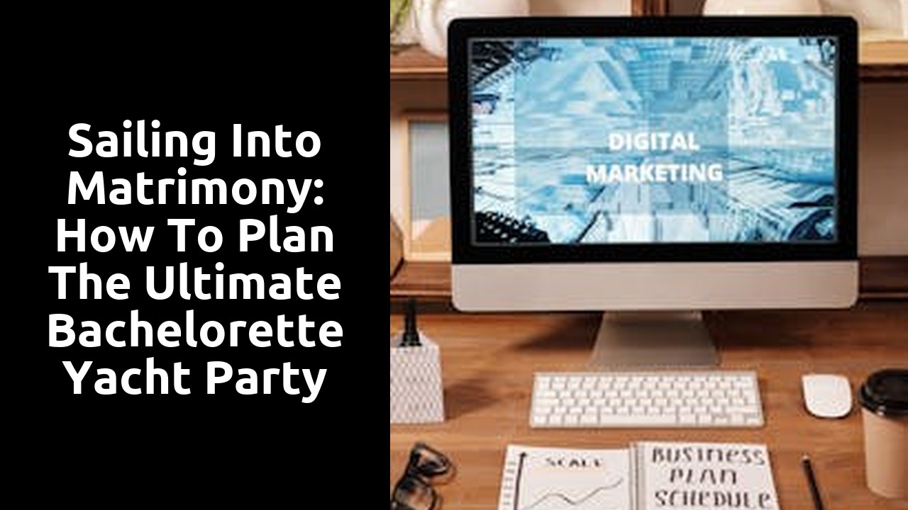 Sailing Into Matrimony: How to Plan the Ultimate Bachelorette Yacht Party